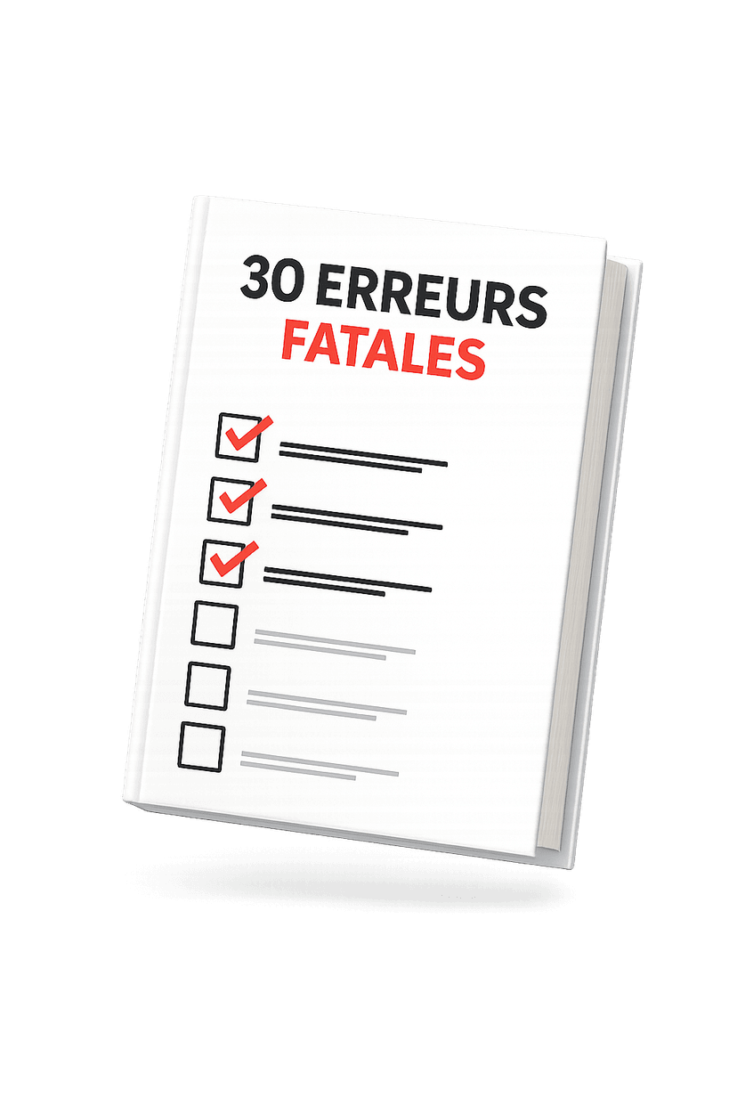 Aperçu de la checklist site web - 30 points de contrôle